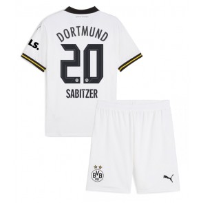 Borussia Dortmund Marcel Sabitzer #20 Dětské Alternativní dres komplet 2024-25 Krátký Rukáv (+ trenýrky)